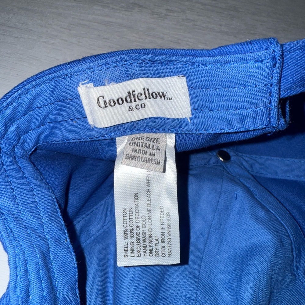 Men's Crab Baseball Hat - Goodfellow & Co Blue - Picture 7 of 7